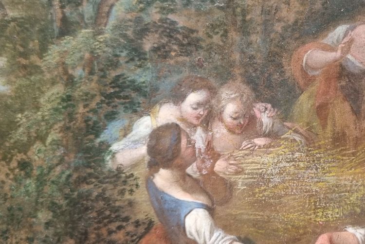 Jacques Sébastein LECLERC dit LECLERC des Gobelins - La sieste du moissonneur