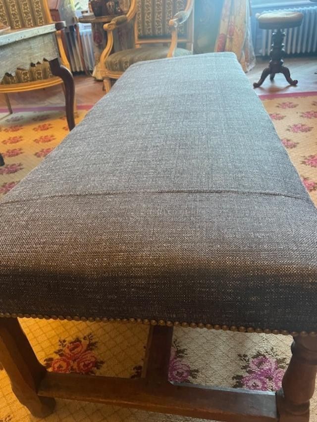 Large Louis XIII period kitchen bench