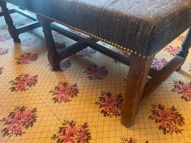 Large Louis XIII period kitchen bench