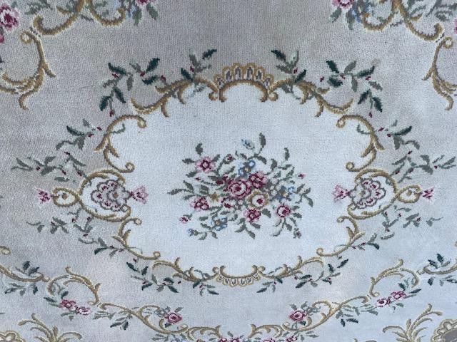 Aubusson, Pure Wool Knotted Carpet