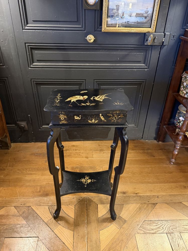 Lacquer and blackened wood worker, Napoleon III period