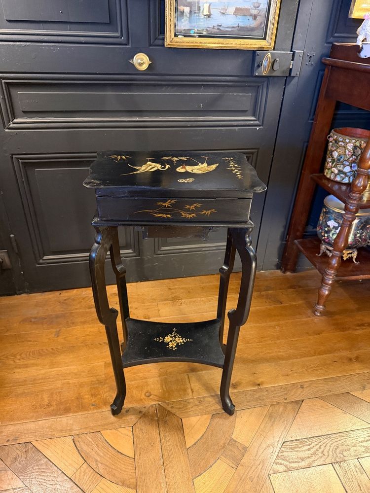 Lacquer and blackened wood worker, Napoleon III period