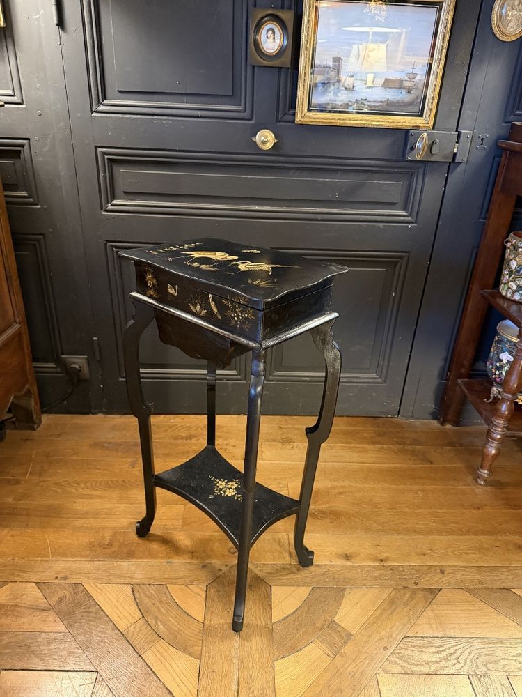 Lacquer and blackened wood worker, Napoleon III period