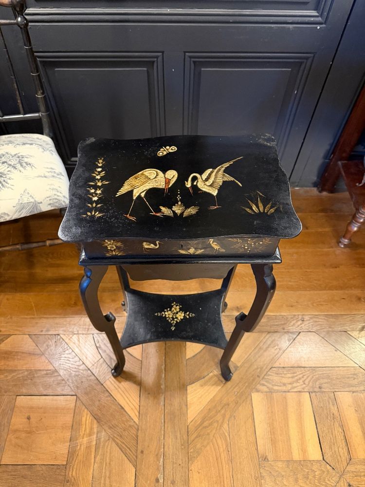 Lacquer and blackened wood worker, Napoleon III period