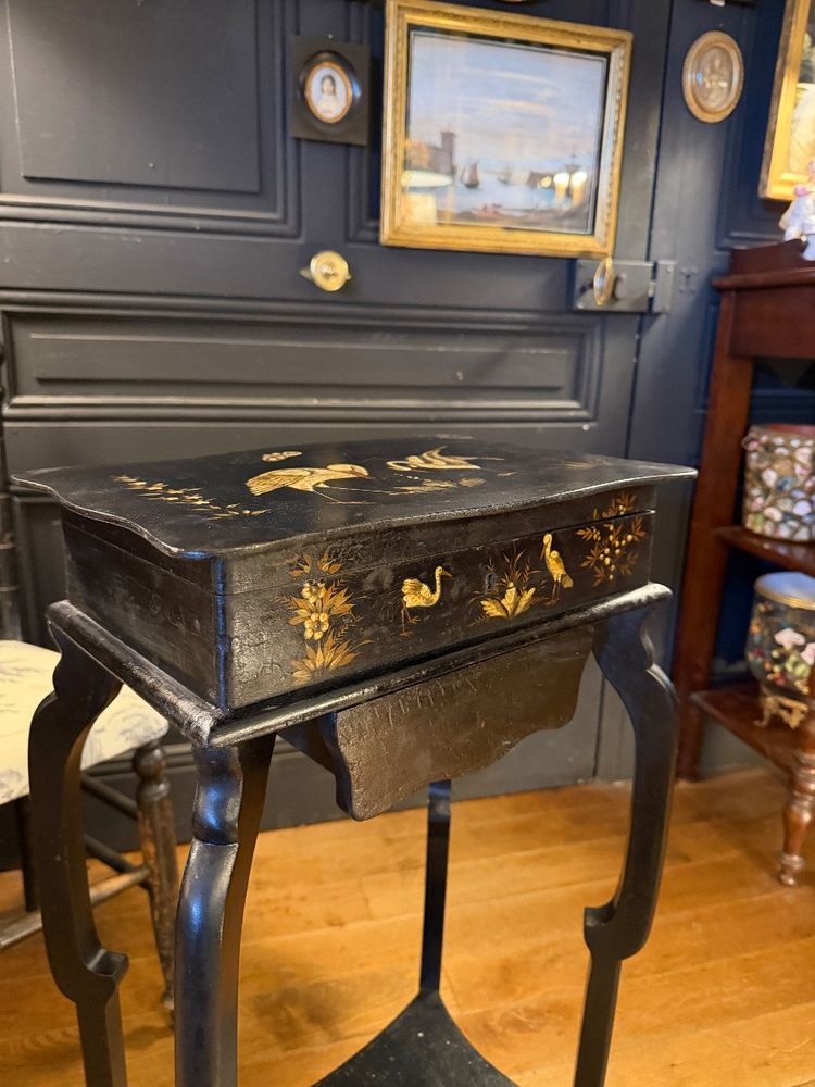Lacquer and blackened wood worker, Napoleon III period