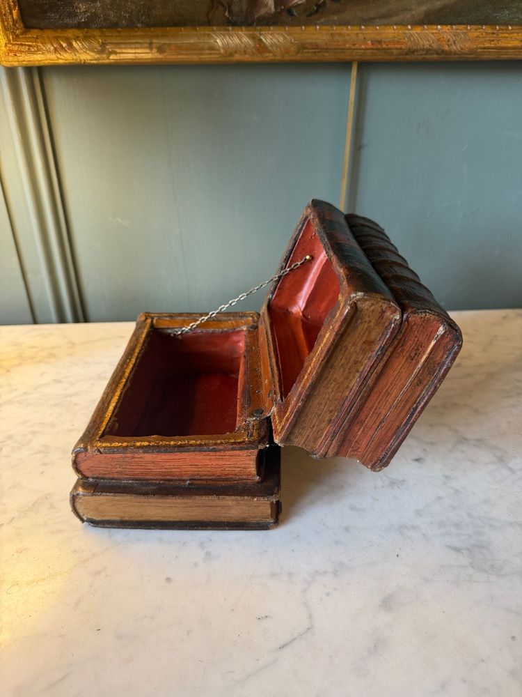 Box Made to Look Like Books