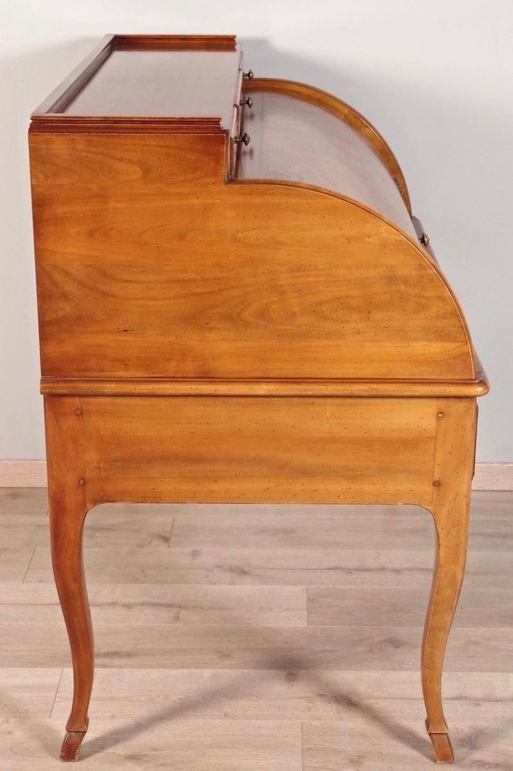 Rolltop-Schreibtisch im Regency-Stil, angelehnt an den Hache