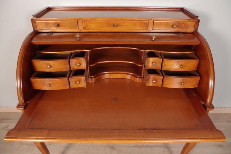 Rolltop-Schreibtisch im Regency-Stil, angelehnt an den Hache