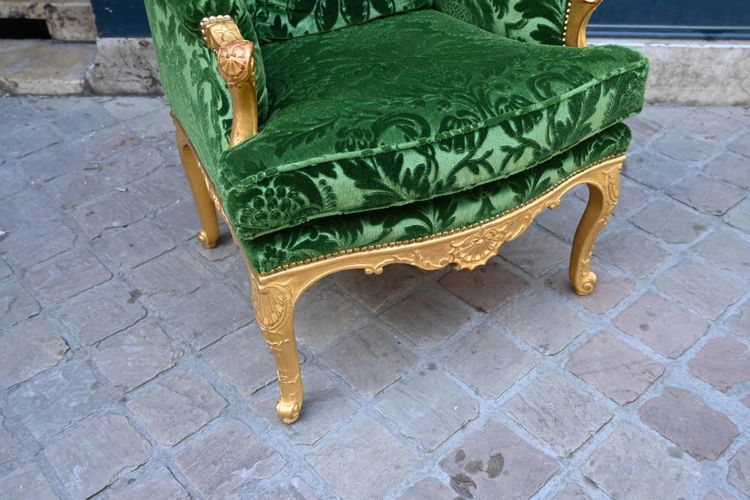 Elégante bergère de style Regence 