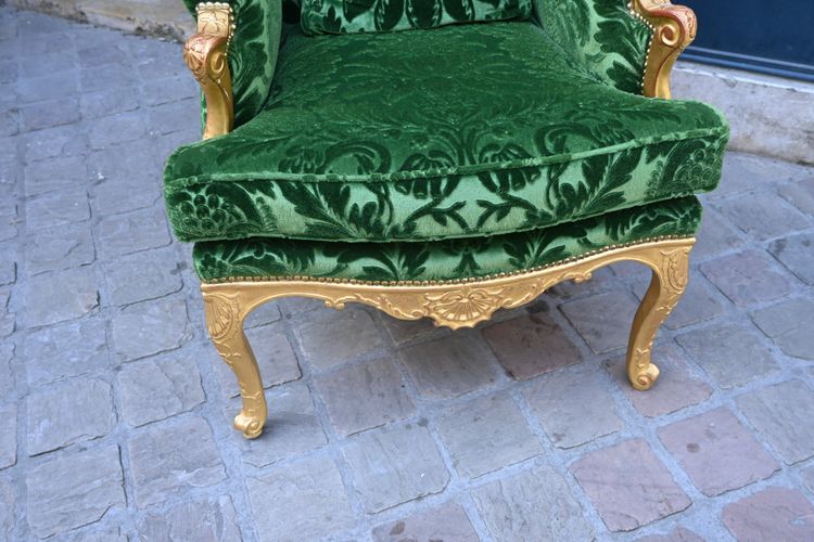 Elégante bergère de style Regence 