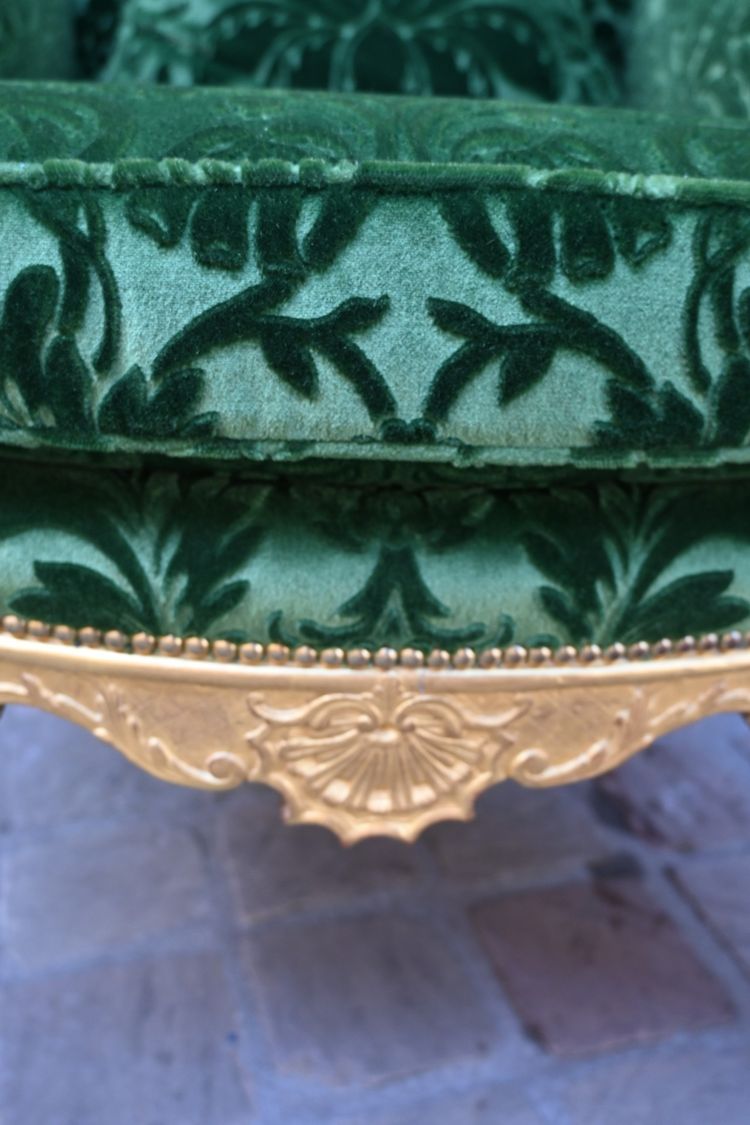 Elégante bergère de style Regence 