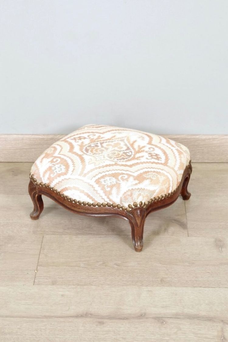 Fauteuil d'enfant Restauration en acajou avec repose-pieds – vers 1820