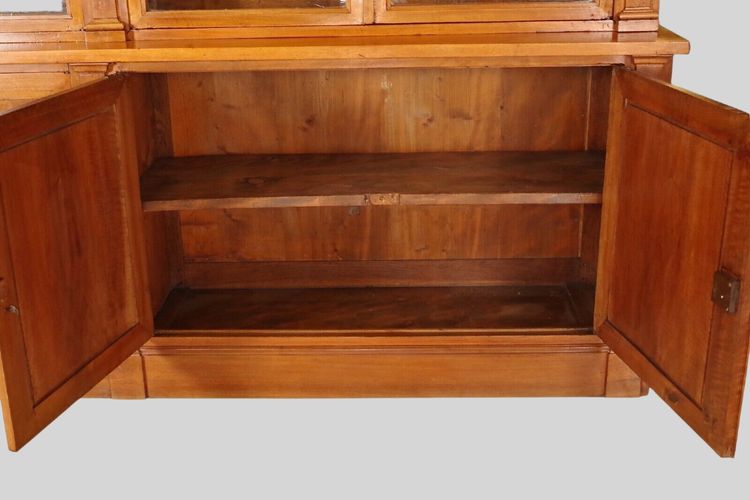 Grande libreria in noce in stile Impero con dodici ante - circa 1815
