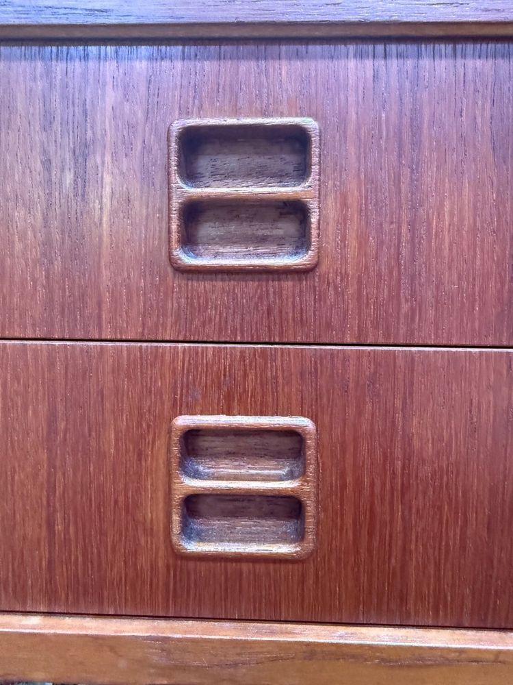 Coppia di comodini - Stile scandinavo - Teak massello - Anni '60
