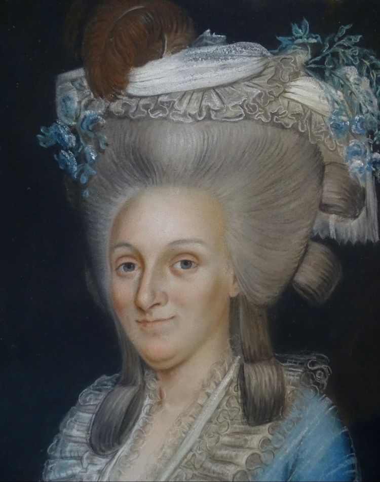 Portrait of a Lady of Quality, 18th Century Pastel