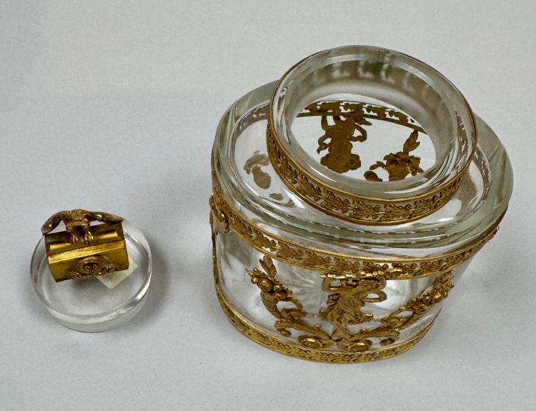 Flacon en cristal de Baccarat 