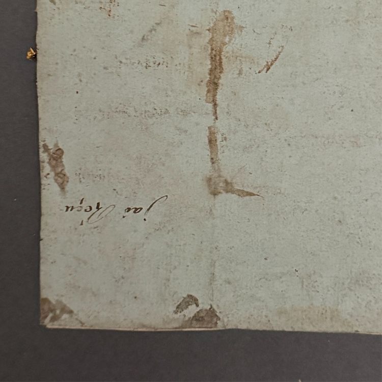 18th-century hand-painted Canivet, Appolonia