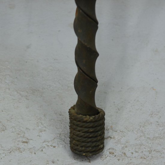 Pair Of Wrought Iron Sconces In The Taste Of Poillerat