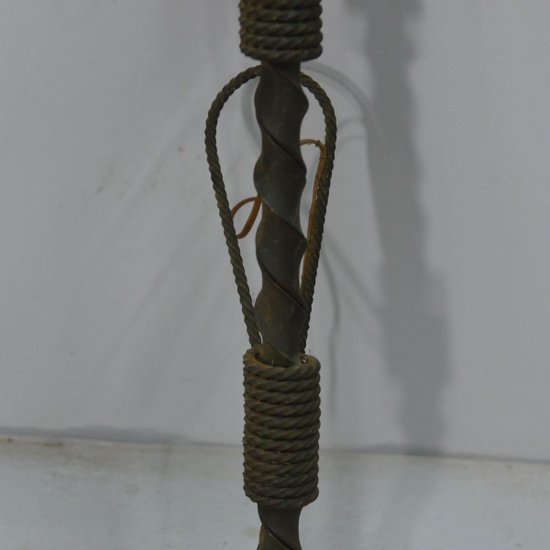 Pair Of Wrought Iron Sconces In The Taste Of Poillerat