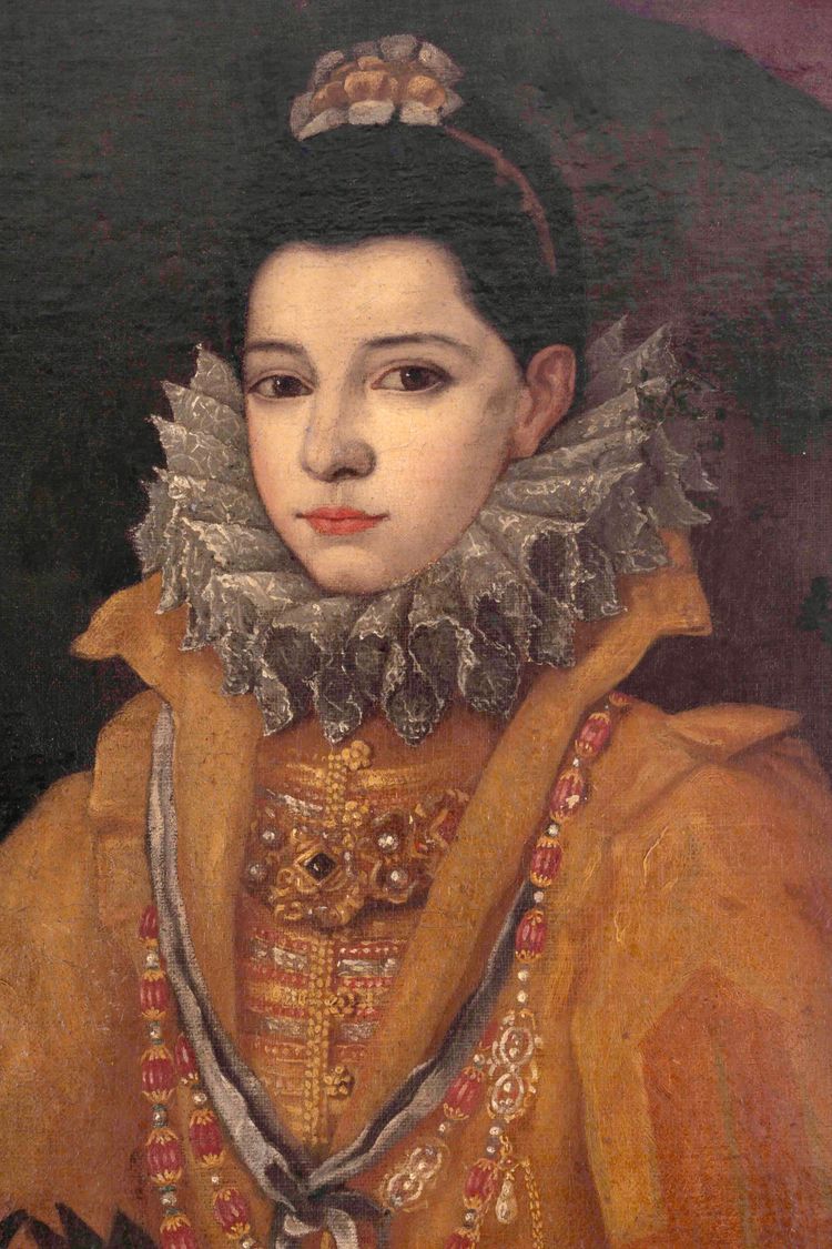 Full-length portrait of a Lady of the Court, follower of JUAN PANTOJA DE LA CRUZ (1553-1608)