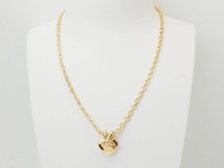 Collier Chaumet cœur Liens or jaune 