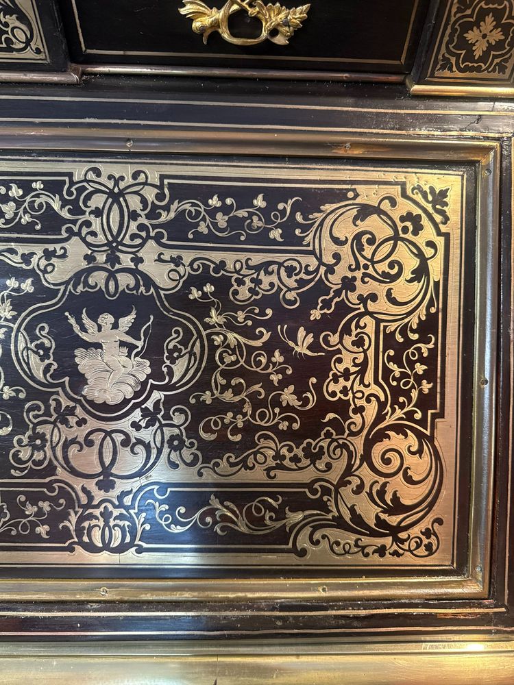 BONHEUR-DU-JOUR-SCHRANK, DER ALS NAPOLEON-III-SCHREIBTISCH DIENT