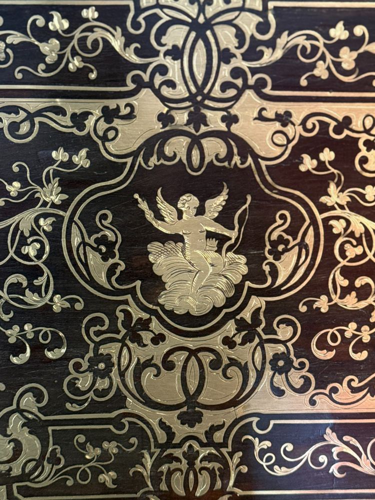 BONHEUR-DU-JOUR-SCHRANK, DER ALS NAPOLEON-III-SCHREIBTISCH DIENT