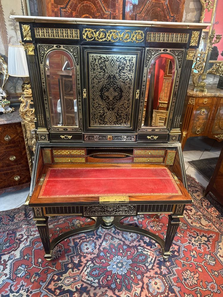 BONHEUR-DU-JOUR-SCHRANK, DER ALS NAPOLEON-III-SCHREIBTISCH DIENT