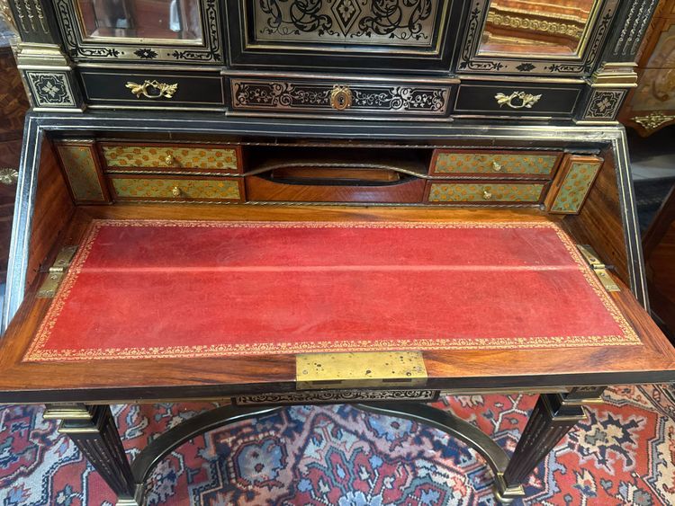 BONHEUR-DU-JOUR-SCHRANK, DER ALS NAPOLEON-III-SCHREIBTISCH DIENT
