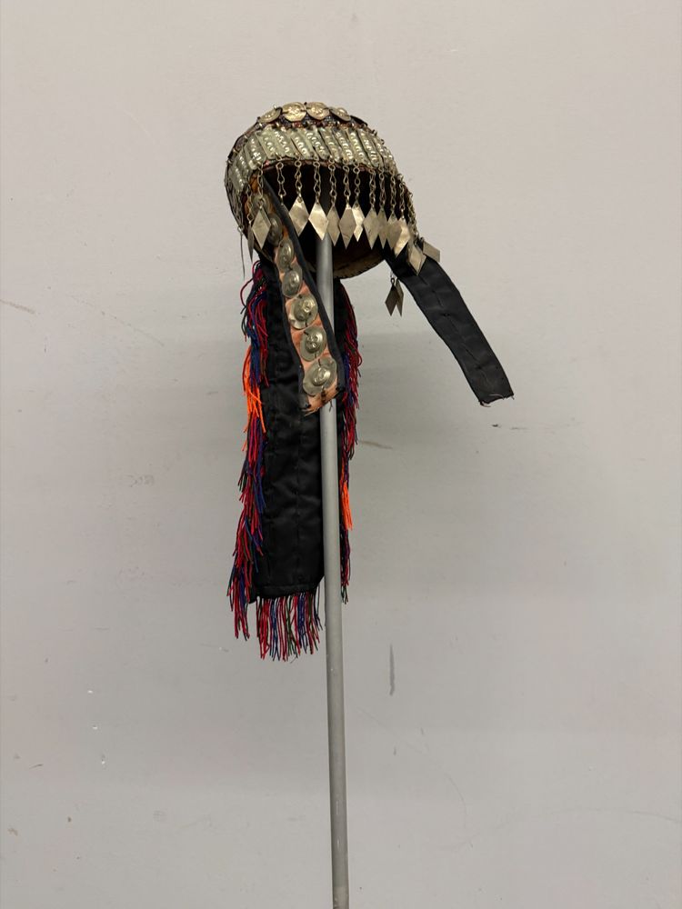 Turkmen wedding headdress - Turkmenistan - 20th century, 58x20x15