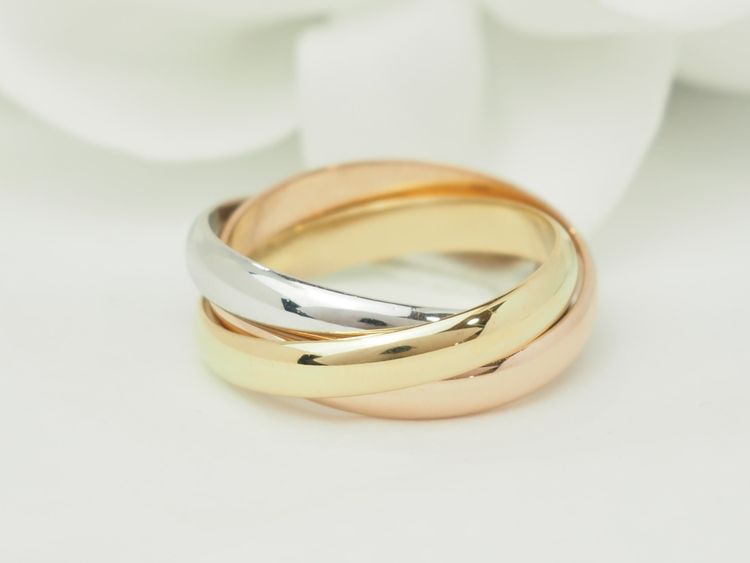 Bague Cartier Trinity Classic en or 18 carats 