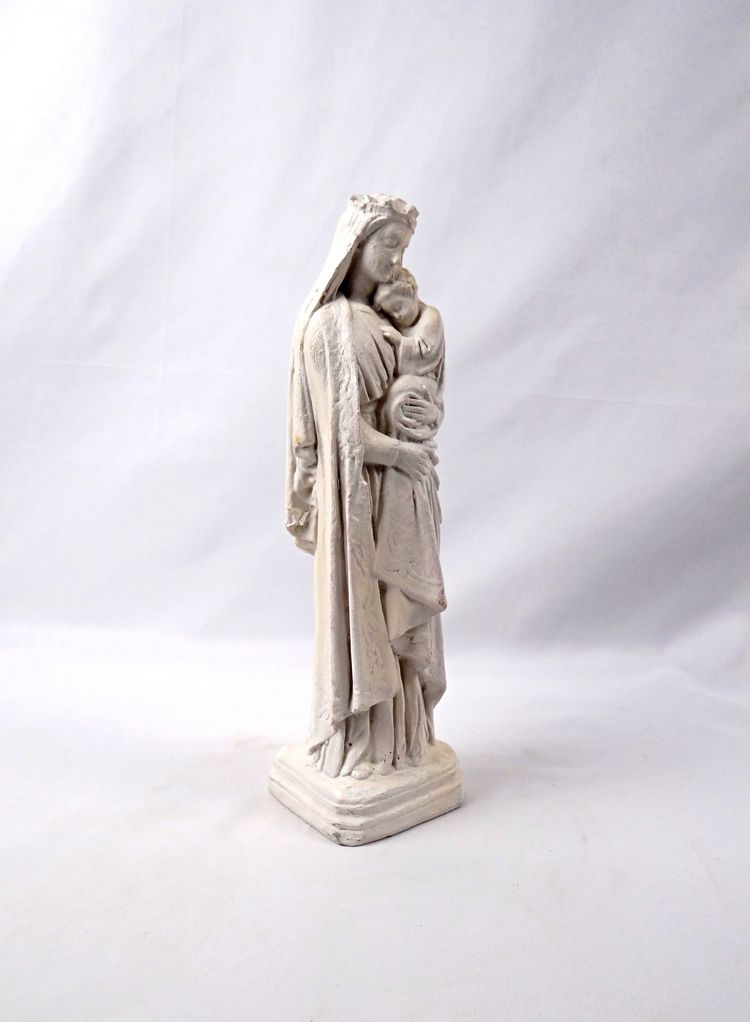 Notre dame de la sagesse en plâtre style Néoclassique début XXe