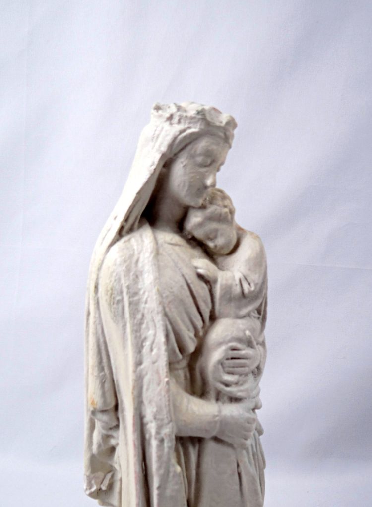 Notre dame de la sagesse en plâtre style Néoclassique début XXe