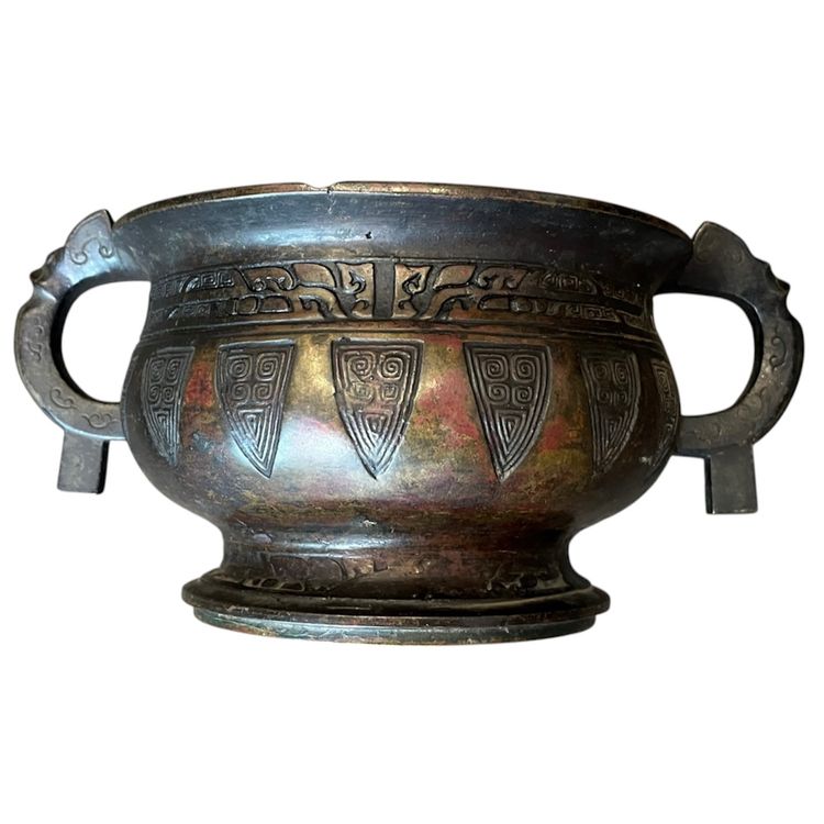 BRÛLE-PARFUM - BRONZE - CHINE - DYNASTIE MING