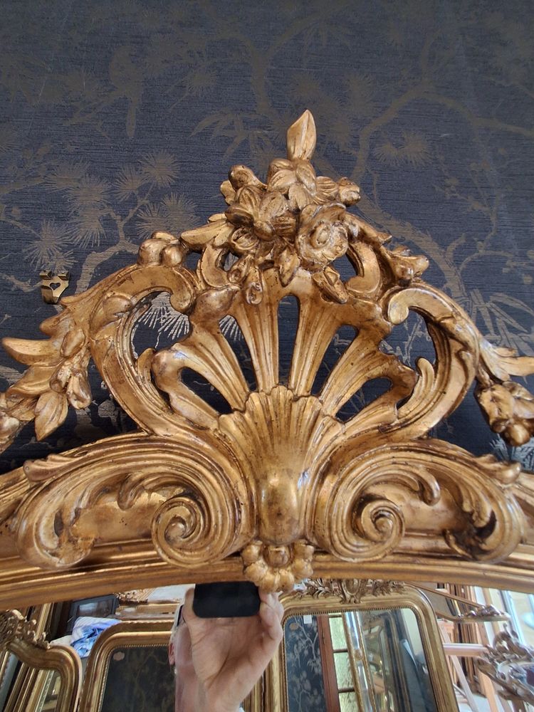 Miroir époque XIX 186 x 126