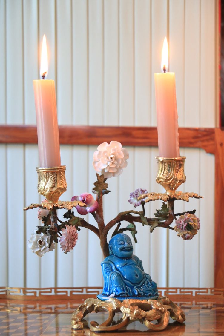 Pair of Louis XV candlesticks