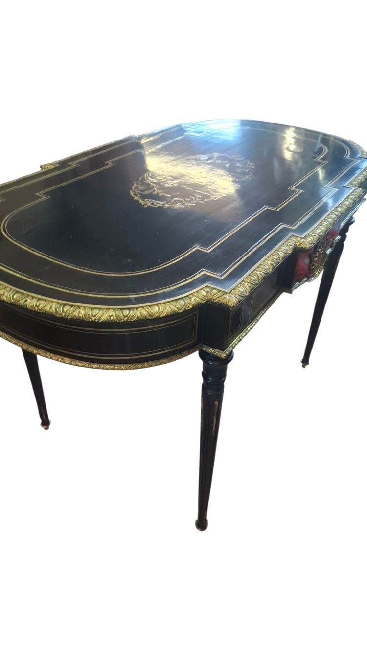 Table boulle époque Napoléon III 
