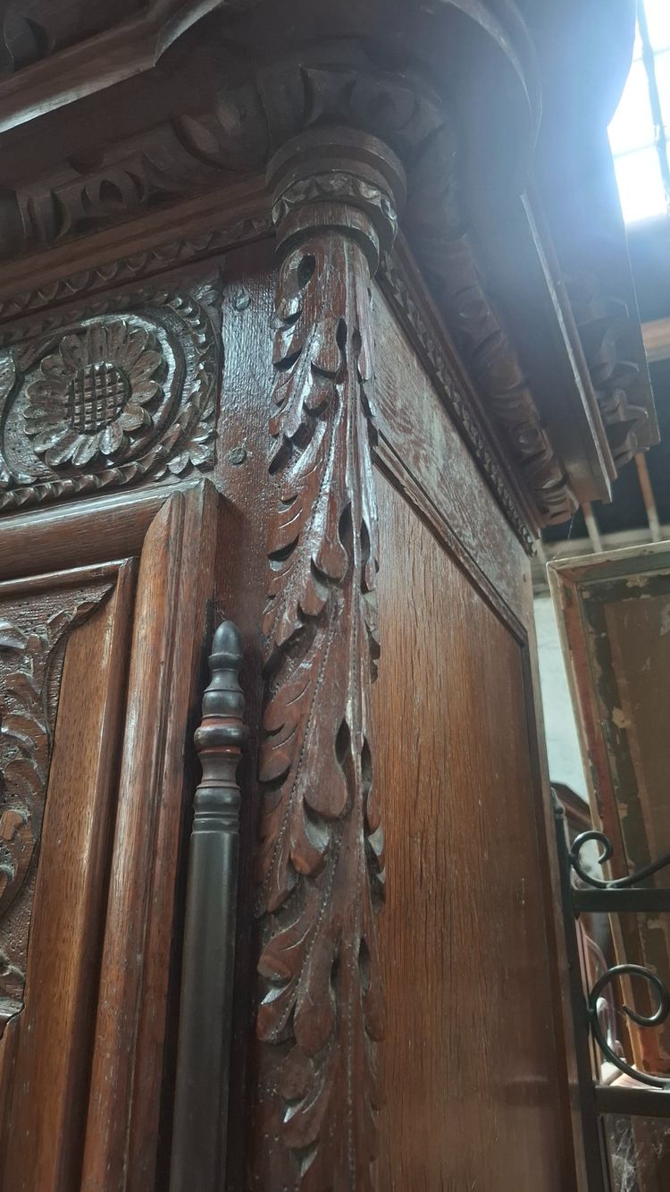 Armoire normande en chêne 