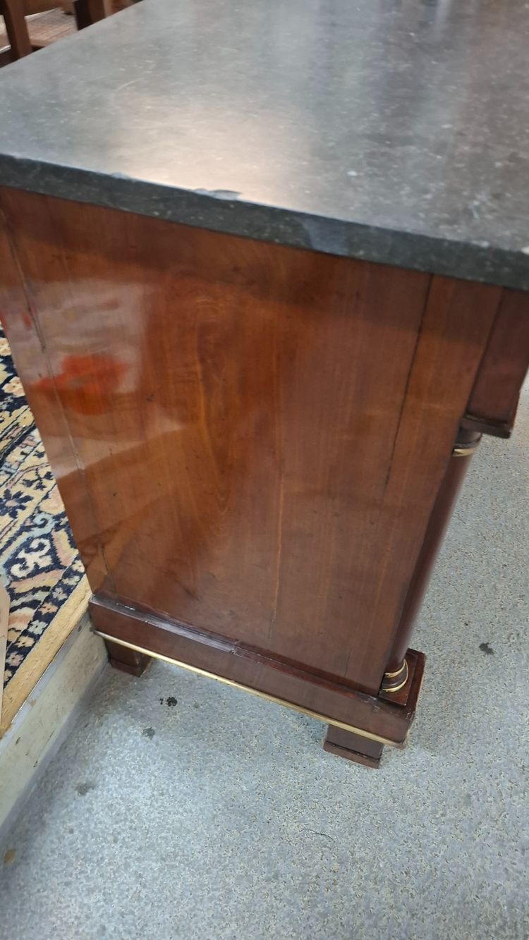 Commode empire en acajou 