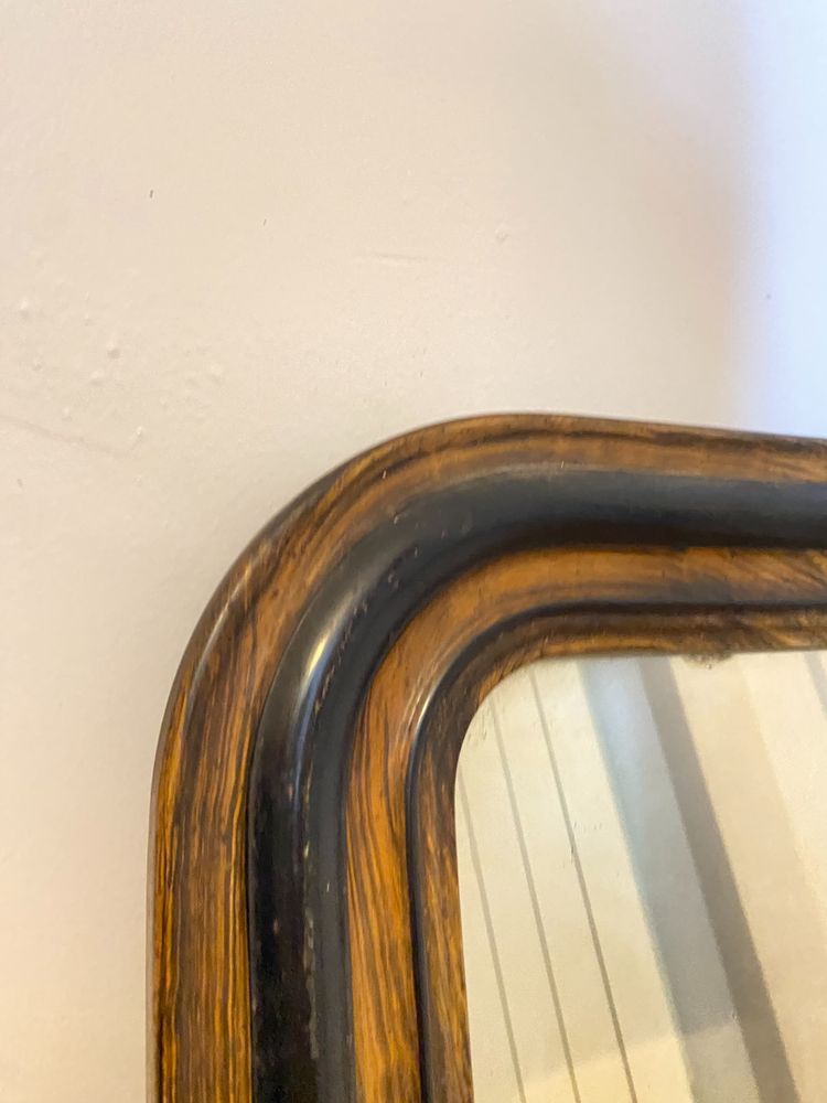 Miroir Louis-Philippe en Bois, 