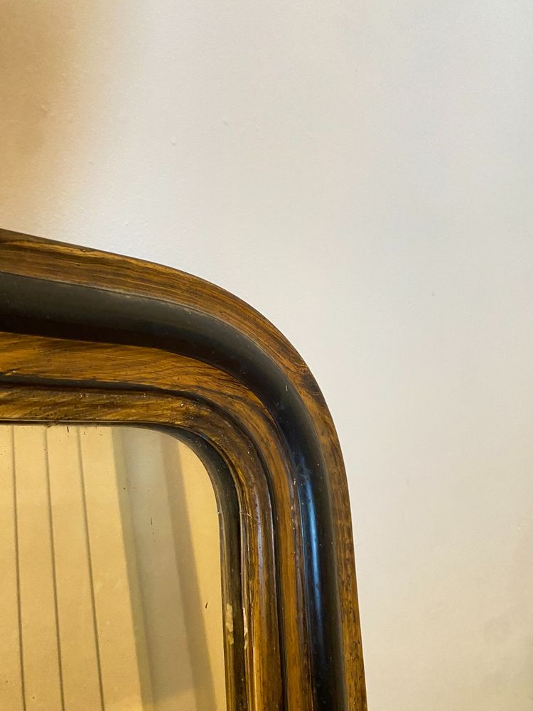 Miroir Louis-Philippe en Bois, 