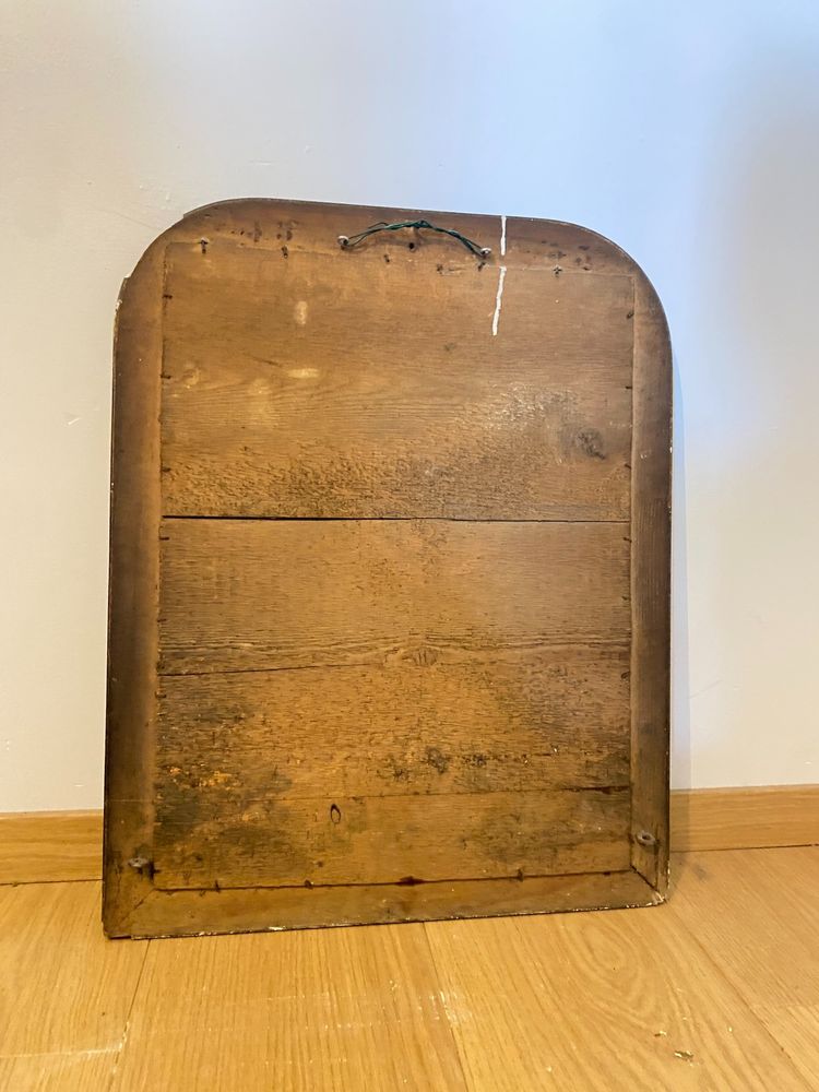 Miroir Louis-Philippe en Bois, 