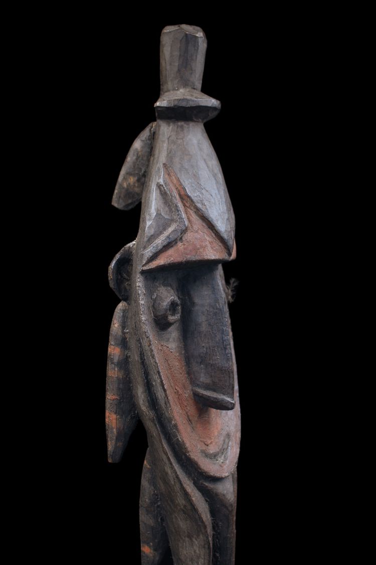 Kultfigur, Skulptur, Stammeskunst, Papua-Neuguinea, Ozeanische Kunst, Ozeanien, ca. 74 cm