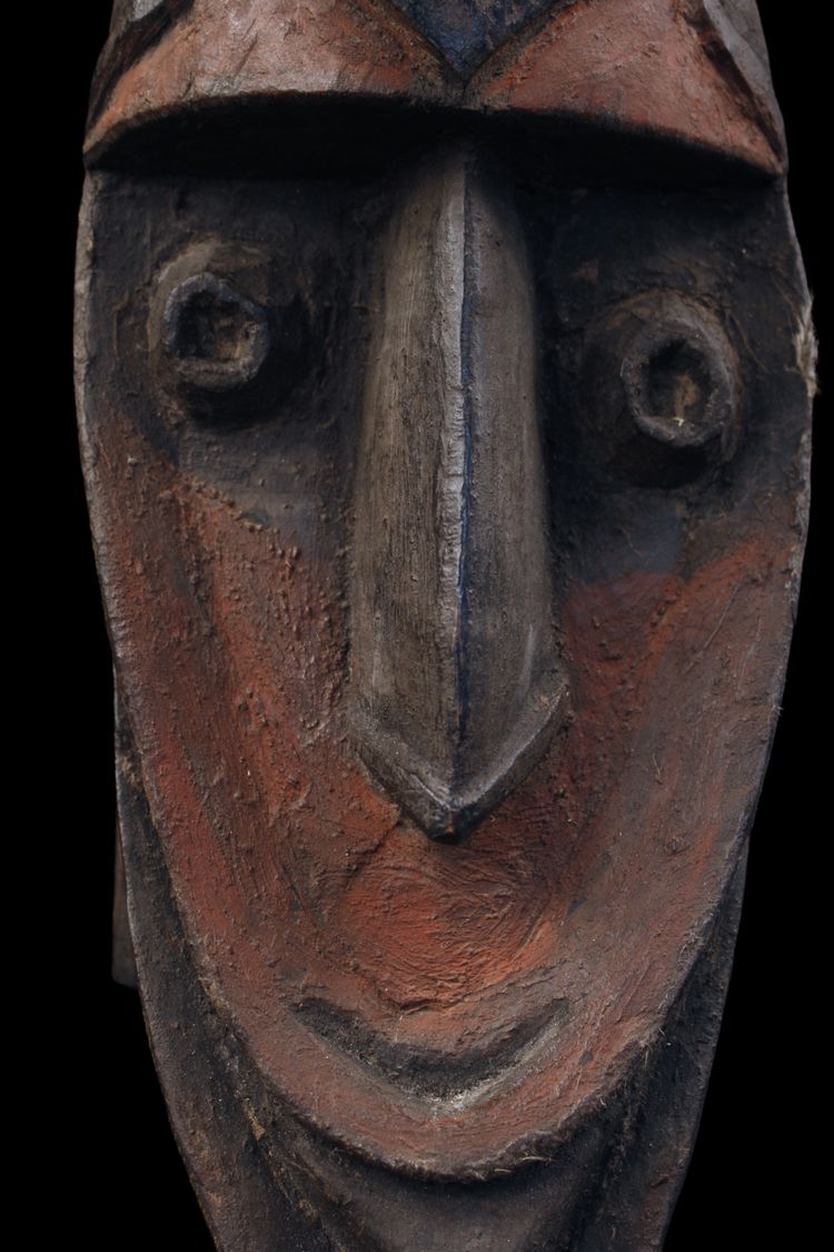 Kultfigur, Skulptur, Stammeskunst, Papua-Neuguinea, Ozeanische Kunst, Ozeanien, ca. 74 cm