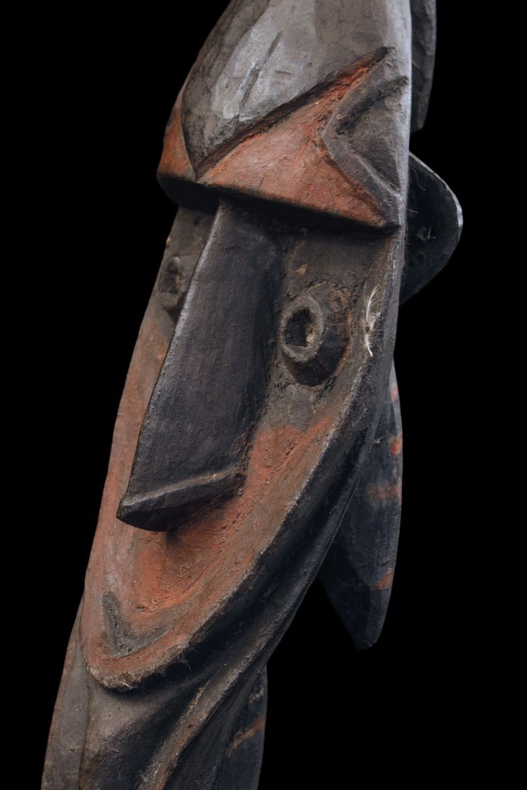 Kultfigur, Skulptur, Stammeskunst, Papua-Neuguinea, Ozeanische Kunst, Ozeanien, ca. 74 cm