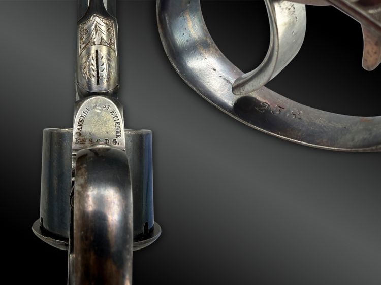 COFFRET contenant un REVOLVER Javelle - Saint-Etienne, France - 1860-1880