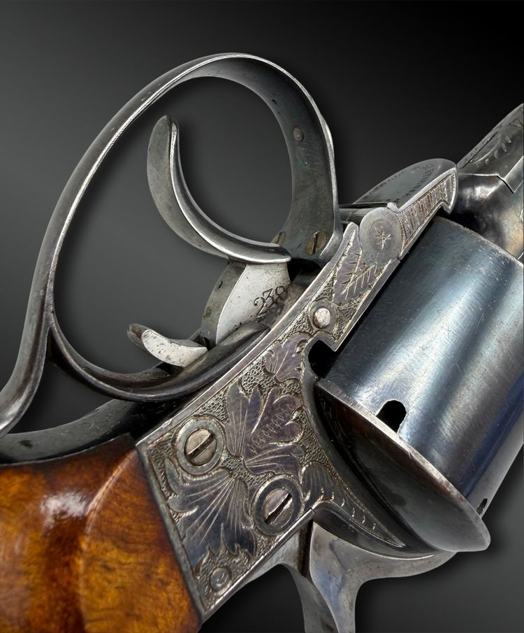 COFFRET contenant un REVOLVER Javelle - Saint-Etienne, France - 1860-1880
