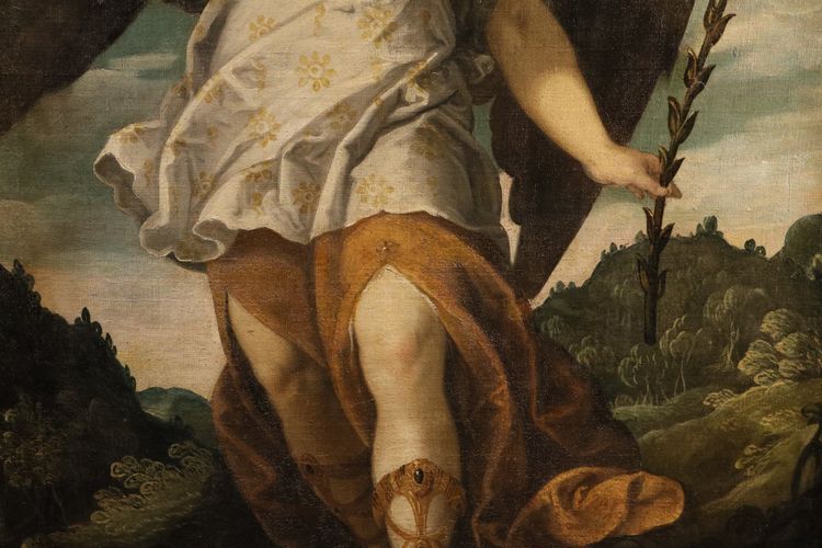 L'ange annonciateur, Bartolomé Román (Montoro, vers 1587 – Madrid, 1647)