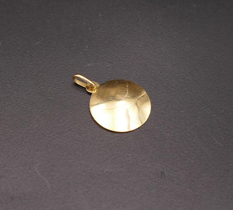 Augis-Liebesmedaille, 18 Karat Gold.