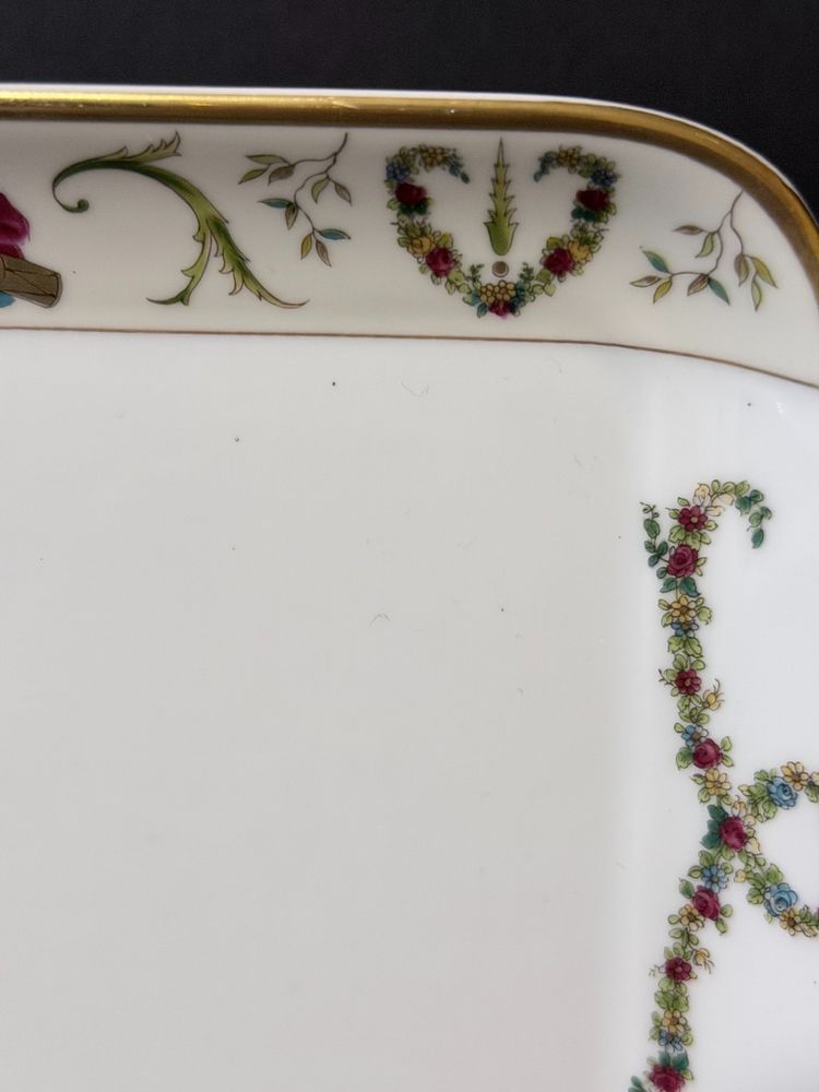Servizio da dessert in porcellana di Limoges di Philippe Deshoulières – modello "Sogni del XVIII secolo"